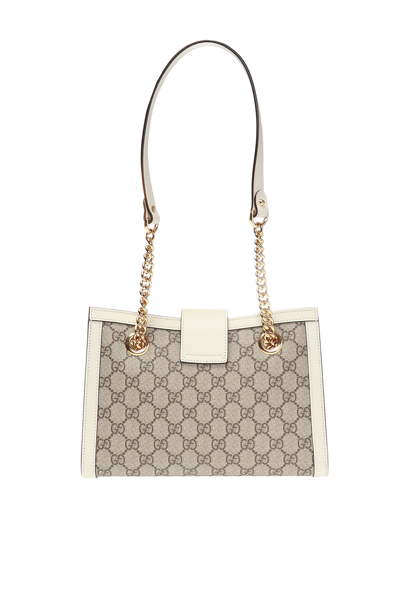 【関税負担】 GUCCI PADLOCK SHOULDER BAG WMNS) Gucci GG Padlock Series Single-Shoulder Bag Middle